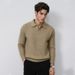 Men's Clothing Men's Autumn Winter Business Casual V-Neck Knit Sweater - Old Money Style Lapel Wool Blend Pullover For Lightweight & Versatile Wear_viptrois.com