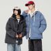 New Winter Thickened Short Coat Youth Outerwear Trendy Men's Cotton Padded Jacket With Hood Korean Style_viptrois.com