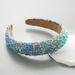 European and American New Sponge Fashionable Wide Edge Headband for Girls, Versatile Wide Edge Headwear Suitable for Parties Or Shopping_viptrois.com