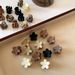 Kids Children's Hair Accessories Coffee Color Mini Small Grab Clip Small Princess Hair Clip Forehead Bangs Clip_viptrois.com