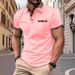 Men's Clothing Short Sleeved Polo Shirt Summer New Size Color Matching Lapel Men's Short Sleeved Polo Shirt T Shirt_viptrois.com