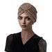 Thickened Elastic Flower Headscarf Hat - Ethnic Style Twisted Warm Hat (Fashionable & Versatile, European & American Design, Winter Headwear)_viptrois.com