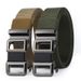 Men's Belts Toothless Alloy Automatic Buckle Thickened Nylon Belt Business Casual Belt Youth Personality Trend Nylon Canvas Versatile_viptrois.com