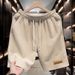 Men's Plus Size Shorts Summer New Style Trendy Loose Fit Sporty Casual Five Point_viptrois.com
