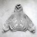 Men's Fleece-Lined Hooded Sweatshirt - Oversized Pullover With Print, Streetwear Style (Black/Gray, S-XXXL)_viptrois.com