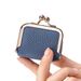 Genuine Leather Small Diamond Ring Jewelry Bag Mini Ring Necklace Earring Jewelry Box New Simple Mouth Gold Bag Coin Purse_viptrois.com