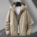 Men's Clothing Lightweight Hooded Jacket - Breathable Windproof Outdoor Casual Coat With Sun Protection, Loose Fit For Spring & Summer_viptrois.com
