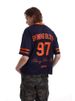 Men's Clothing Retro Mesh Sports Short Sleeved T Shirt For Men And Women In Summer Breathable And Quick Drying Trendy High Street Loose Jersey Tops_viptrois.com