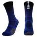 High-Cut Basketball Socks With Anti-Slip Cushioning & Breathable Gradient Design - Moisture-Wicking Performance Socks For Men & Women_viptrois.com