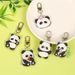 Bag Pendant Cute Bamboo Panda Keychain, Cartoon Acrylic Small Gift, Schoolbag Decoration Pendant, High Appearance Level Accessory_viptrois.com