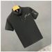 Men's Polo Shirt | Loose Fit Short Sleeve T-Shirt | Trendy Streetwear With Classic Collar Breathable Pique Cotton Fabric_viptrois.com