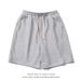 Men's Clothing Men's Solid Color Athletic Shorts Summer Plus Size Straight Leg Loose Casual Knit Running Basketball Pants_viptrois.com