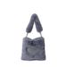 Fashion Love Heart Furry Tote Bag Women 2022 New Large Capacity Simple Underarm One Shoulder Popular Plush Commuter Bag_viptrois.com