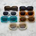 Men's Sunglasses Small Frame Sunglasses Men And Women With UV Protection, High End Beige Polygonal Anti Blue Light_viptrois.com