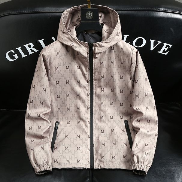 Men's Clothing Fashion Brand Jacket Men's Autumn New Slim Simple Casual Hooded Trendy Handsome Jacket Men_viptrois.com