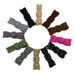 Two color three twill round LACES for men and women outdoor travel shoes daddy shoes_viptrois.com