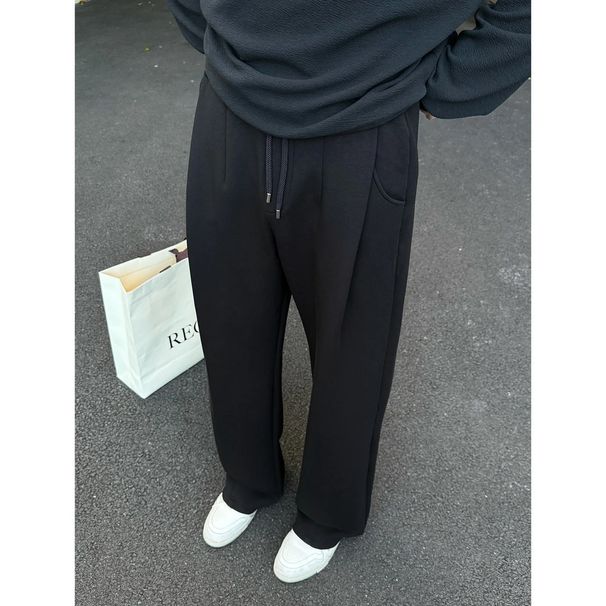 Autumn Winter New Fashion High-Quality Mamba Cotton Draped Jelly Cut Design Men's High-End Casual Sweatpants_viptrois.com