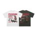 American Style Trendy Brand 315G Letter Print Loose Cotton Short Sleeve T-Shirt Unisex Top_viptrois.com