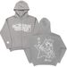 2024 Autumn Winter Zipper Street Casual Sports Sweatshirt Trendy Floral Pattern Jacket_viptrois.com