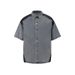 Men's Clothing Retro Personality Washed Short Sleeved Jeans Suit Fashionable Design Loose Casual Trendy Denim Suit_viptrois.com
