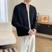 Men's Clothing light mature style knitted sweater tops men's jacket autumn and winter new style solid color versatile zipper design cardigan sweater_viptrois.com