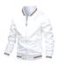 Men's Lightweight Casual Jacket - Windproof Polyester Zipper Coat For Spring & Autumn (Multiple Colors & Sizes)_viptrois.com