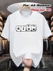 Maglietta Uomo 180g Cotone Puro Stampa Scritta Risk Morbida Lavabile Macchina Adatta Tutte Le Stagioni Vestibilità Regolare Streetwear_viptrois.com