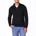 Men's Clothing Stylish Half-Zip Knit Sweater - Autumn & Winter Slim Fit Casual Pullover With Stand Collar (White, Light Gray, Dark Gray, Black)_viptrois.com