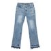 Men's Clothing Retro Washed Distressed Frayed Jeans For Men And Women Hip Hop Casual Street Loose Flared Pants_viptrois.com