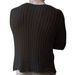 Men's Clothing Fashion Men's Casual Knitted Pullover Round Neck Three Quarter Sleeve Hollow Summer Sun Protection Clothing Men's Tops_viptrois.com