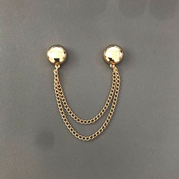 New fashion round magnet chain decorative buckle magnet buckle scarf buckle wholesale one piece dropshipping_viptrois.com