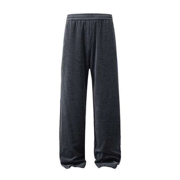 Velvet Zip-Up Jacket & Jogger Set – Cozy Lounge Wear For Dog Walks & Home Relaxation (Dark Heather Grey, S-XL)_viptrois.com