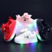 Spring And Autumn New Breathable Bowknot Hot Diamond Running Shoes Princess Style 1 6 Years Old Luminous Shoes_viptrois.com