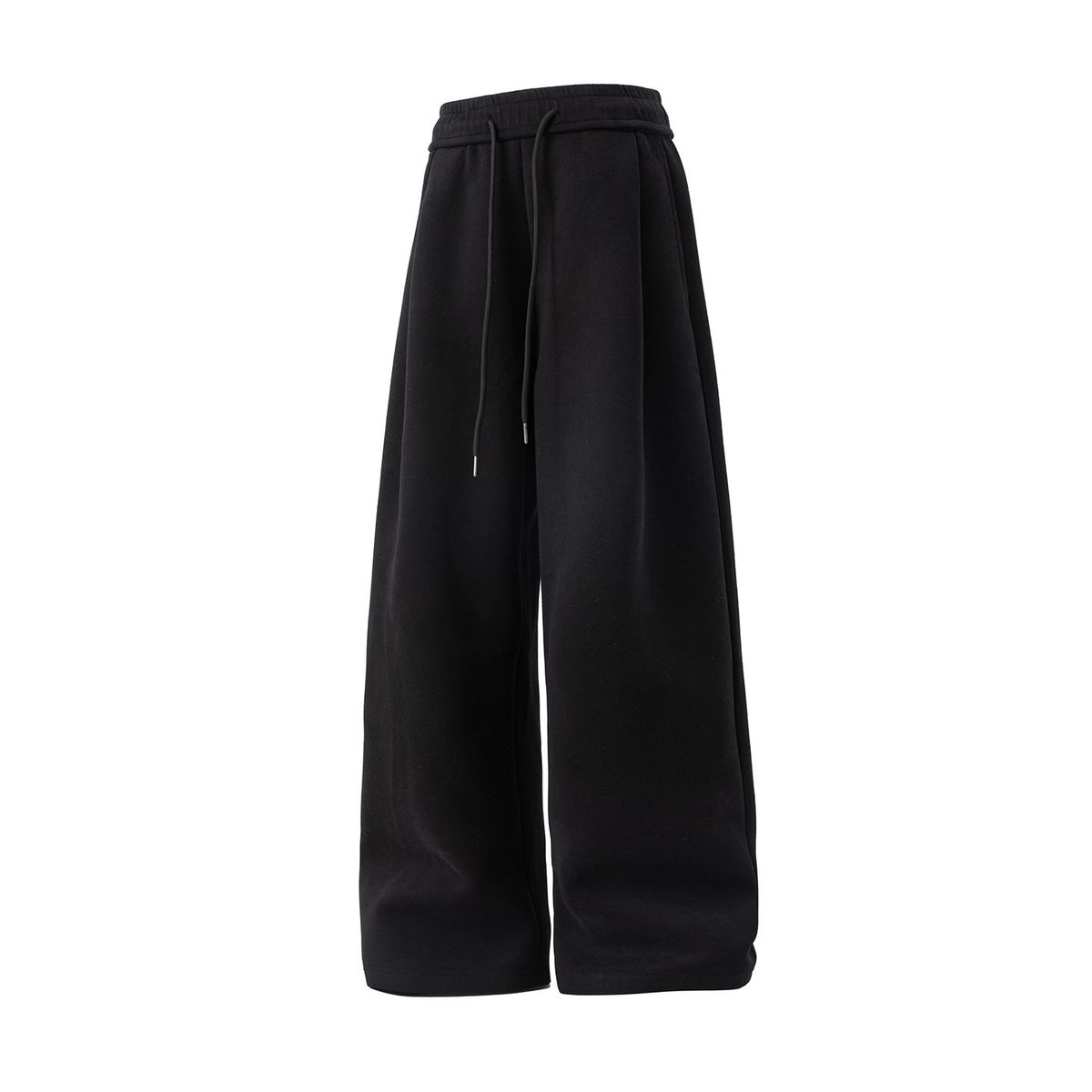 Monochrome Man- 3D Pleated Thickened Sweatpants For Men, Autumn And Winter New Style, Oversized Drape Casual Pants, Trendy Brand, Loose_viptrois.com