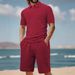 Men's Clothing European And American Men's Jacquard Polo Shirt Summer Thin Breathable Sweat Wicking Short Sleeved Trendy Style_viptrois.com