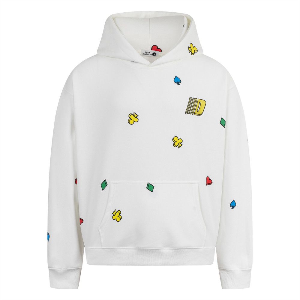 Unique Design Embroidered Hoodie Loose Pullover Men's Vibe Trendy Brand Sports Casual Spring Autumn_viptrois.com
