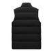 Large Standing Collar Polyester Vest Men, With Added Fat Warmth For Autumn Winter, 90 Kan Shoulder Vest, And Jacket_viptrois.com