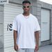 "Summer Essential Men's Short-Sleeve T-Shirt – Breathable Cotton, Relaxed Fit, Trendy Streetwear"_viptrois.com
