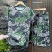 Men's Clothing Summer Casual Ice Silk Men's T Shirt Short Sleeve New Plus Size Fat Loose Sports Suit Men's_viptrois.com
