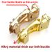 Chinese Style Twelve Zodiac Animal Belt Buckle Head Trend Leisure Alloy Buckle Belt Buckle Belt Head Inlaid with Diamond Belt Head_viptrois.com