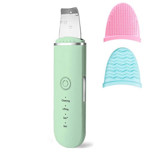 Beauty Ultrasonic Scrubber USB Plug Facial Cleansing Blackhead Remover Face Cleaner Hine Skin Care Acne Massager Tools_viptrois.com