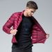 "Ultra-Lightweight Down Jacket For Men – Warm Winter Coat With Stylish Slim Fit (Black/Grey/Royal Blue, Multiple Sizes)"_viptrois.com