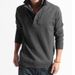 Nordmann Foreign Trade Two-Piece Stand Knitted Shirt Collar Men's Pullover Plus Size Solid Color Sweater_viptrois.com
