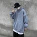 Pure Pure Men's Hoodie Korean Trendy Versatile Ins Spring Autumn Hong Kong Style 2023 New Loose Jacket_viptrois.com