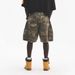 Men's Clothing Camouflage Shorts Overalls Washed Old Shorts Loose Multi Pocket Shorts Handsome_viptrois.com