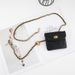 Small golden ball waist chain bag Women's diamond belt bag ins mini lightweight chain crossbody bag_viptrois.com