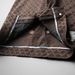 Men's Clothing Light Luxury High End Business Casual Pants Autumn And Winter Men's Plus Velvet Thickened Plaid Slim Straight Trousers_viptrois.com