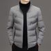Pure 2025 Winter New Stand Collar White Duck Men's Down Jacket Young And Middle-aged Men, Thickened, Warm, Casual, High-end_viptrois.com