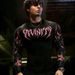 Men's Gym Training Compression Shirt Long Sleeve Moisture Wicking Workout Top Purgatory Print High Elasticity Fitness T-Shirt_viptrois.com