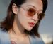Men's Sunglasses Internet Celebrity Sunglasses For Women New Street Shot Oval Brown Small Frame Fashion Sunglasses_viptrois.com